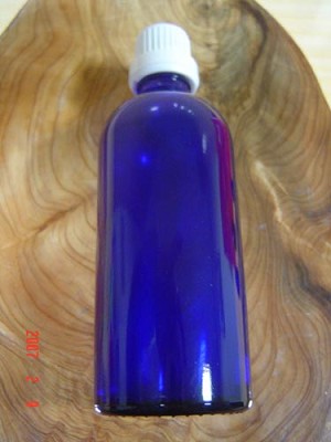 100ml藍色精油空瓶